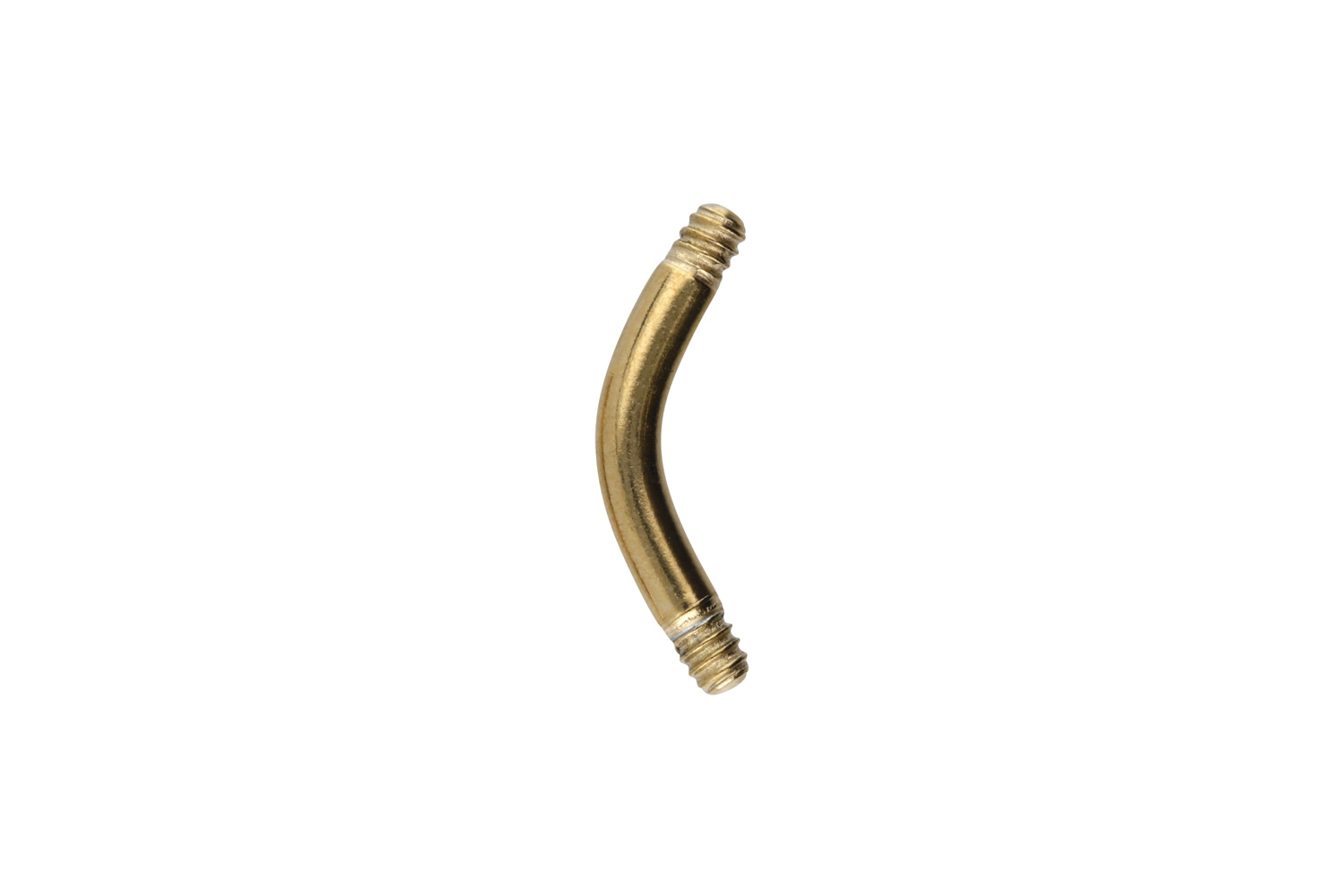 Titan Piercing Banane ohne Kugeln